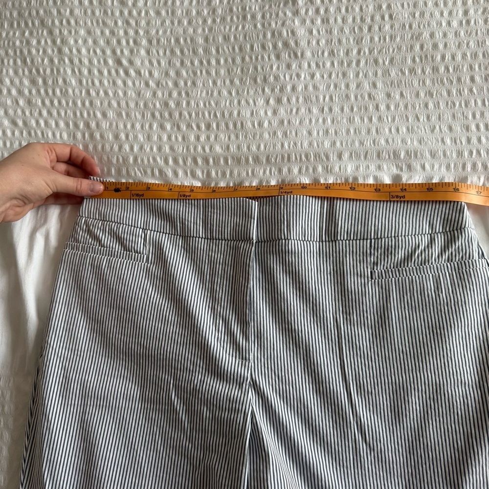 Ann Taylor Women's Striped Capris - Picture 4 of 6